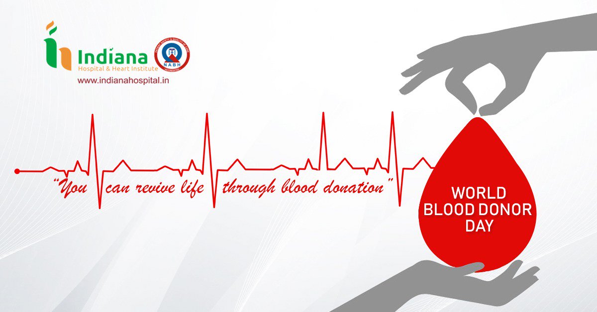 HospitalIndiana's tweet photo. #WorldBloodDonorDay #BloodDonorDay2019 #BloodDonation #DonateBlood #SaveLife #WHO #RedCross
#DonateBloodSaveLife #beahero #makeadifference https://t.co/rGhWcEBJmB