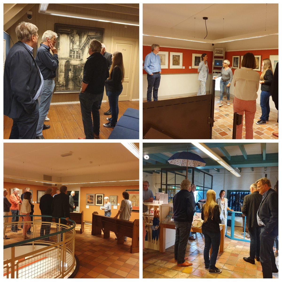 MathildeStam's tweet image. Gisteravond een mooie avond met politiek Hattem in het Anton Pieck Museum. Een presentatie van ons #educatieprogramma, tijd om kennis te maken met nieuwe medewerkers/vrijwilligers en als afsluiting een rondleiding door het #Antonpieckmuseum.