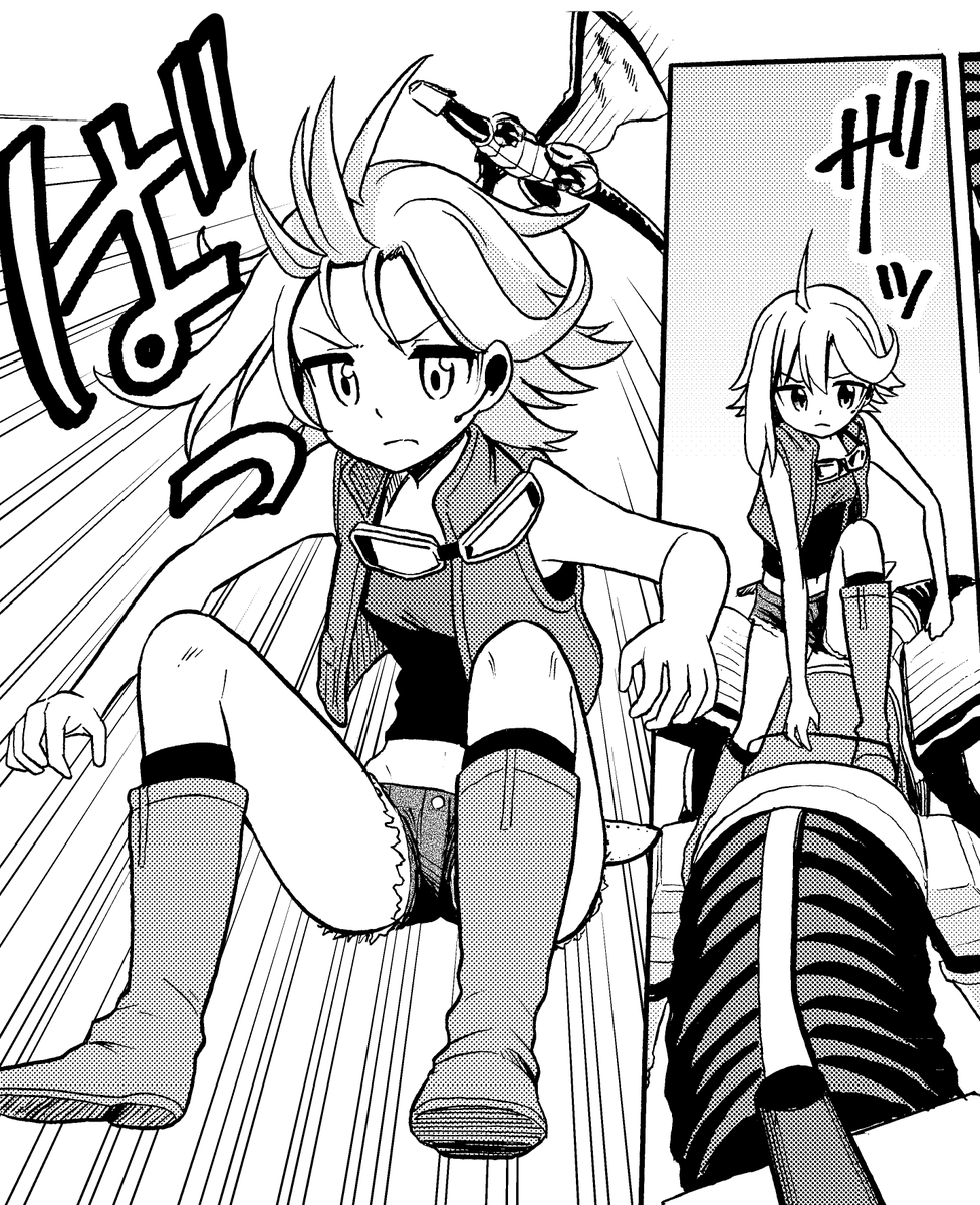 コミックバンチweb【怪獣列島少女隊】
最新11話、更新されました!
電気を喰う外来獣が出現⚡️⚡️UBHの他の隊員たちの活躍にも注目です!
負けじとサラもヒーローものではお馴染みの"アレ"を20Pの内に3つ披露しています!
↓こちらから無料で読めます
https://t.co/ZHv5A29yMV