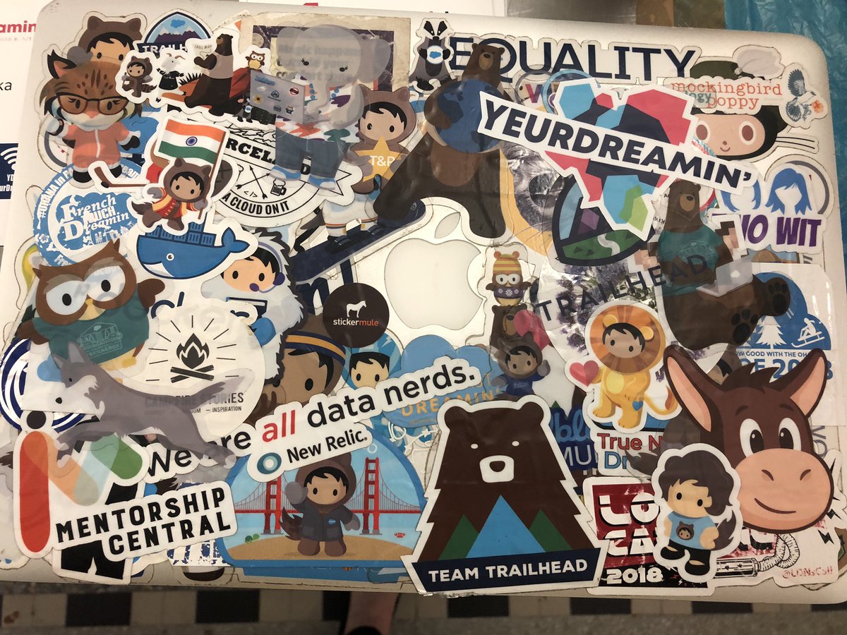 LangstonJessica's tweet photo. Can you spot the new addition? #YD19 #TrailblazerCommunity #MOARstickers https://t.co/2ZXHZlR9vF