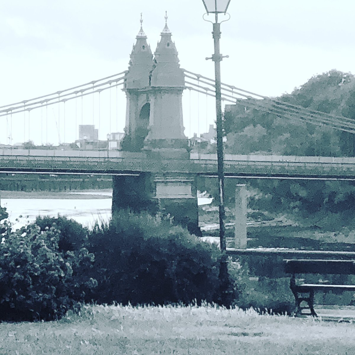 Troubled bridge over water #stillbeautiful