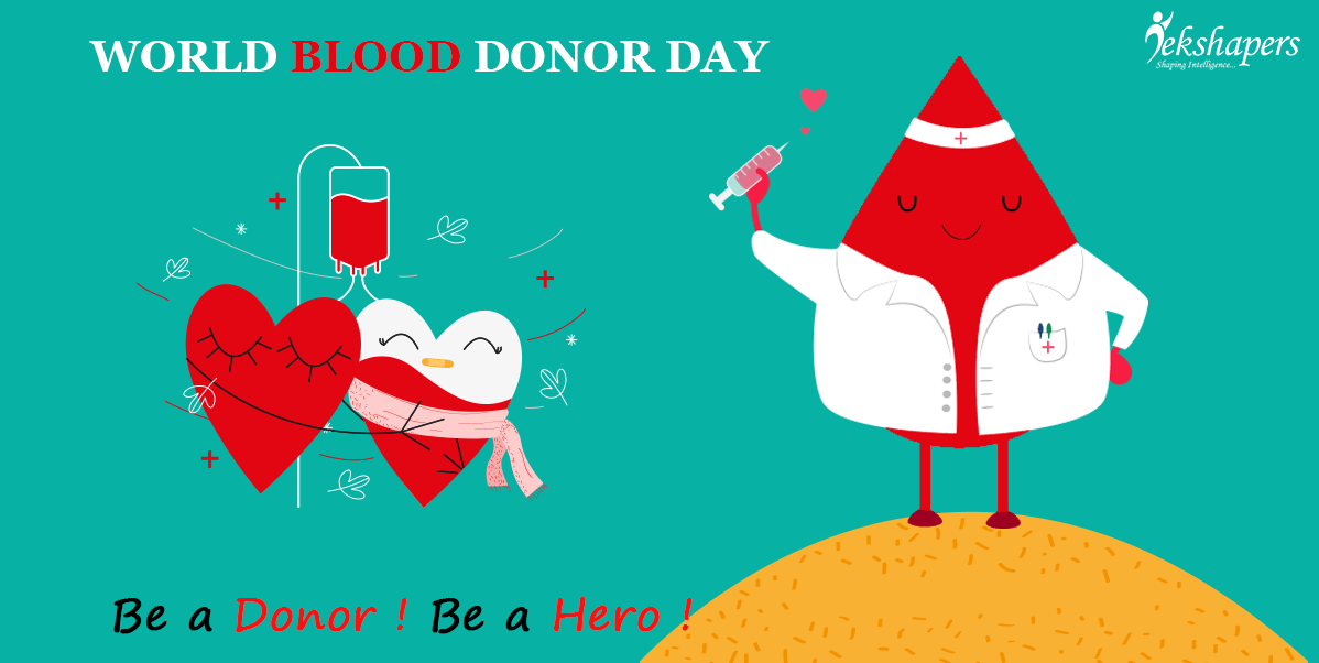 TekshapersInc's tweet photo. Your one small act of kindness can save someone's life. Team @TekshapersInc urge you to Donate Blood &amp; Save Lives. 

 #WorldBloodDonorDay #WorldBloodDonorDay2019 #FridayFeeling #Tekshapers https://t.co/vfkk5Ozcwc