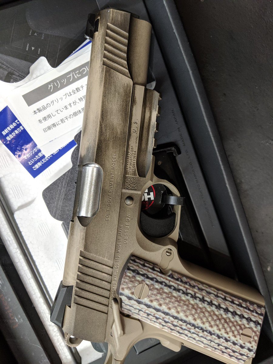 フェローズ名古屋店です！ マルイ製M45A1『エイジング加工ver』入荷し