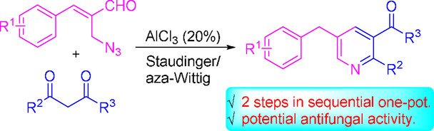 AsianJOrgChem's tweet photo. A way to access #polysubstituted #pyridines and a study of their #antifungal activities, by P. He, M.-W. Ding et al. https://t.co/2xJYtvri60 https://t.co/km1wd7vvyH