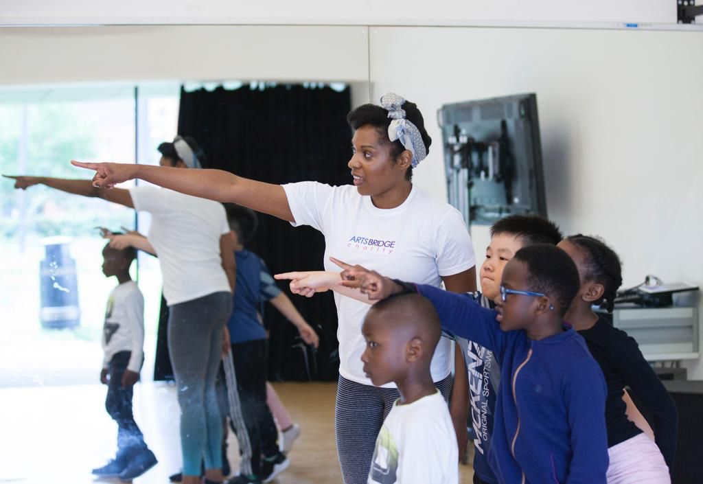Rehearsals are underway with our Founder / Director @amwright2012 preparing the children for their performances on #WindrushDay (22 June). #charity #creativelearning #education #learningthroughplay #drama #communityprojects #community #DiversityandInclusion #windrushstories