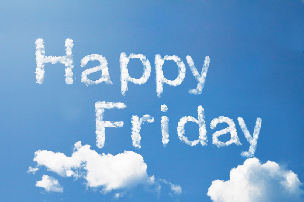 Happy Friday Folks, have a good one, lets hope we get to see some blue skies next week...😀