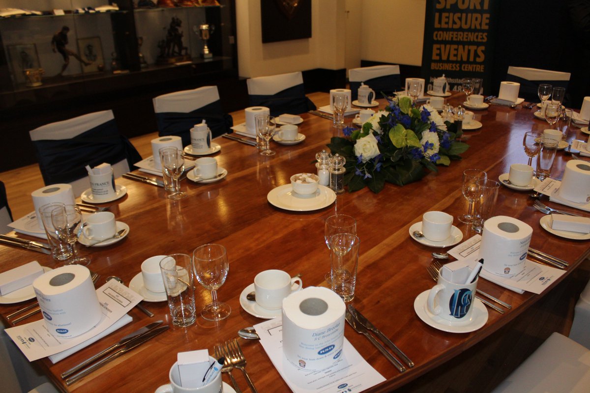 RshGroup's tweet photo. A few images from our fantastic fine dining event this week. Thank you to all that attended and to @johnsmithstadia for hosting! #kirklees #rsh #localbusiness https://t.co/RAtrZ8SIz4