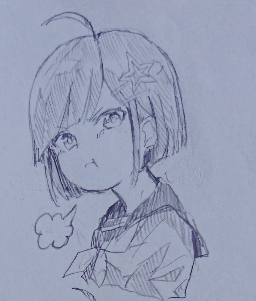 今日の落書き代理ちゃん多め 
