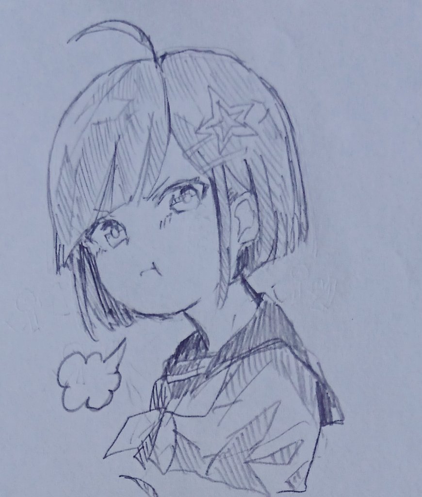 今日の落書き代理ちゃん多め 