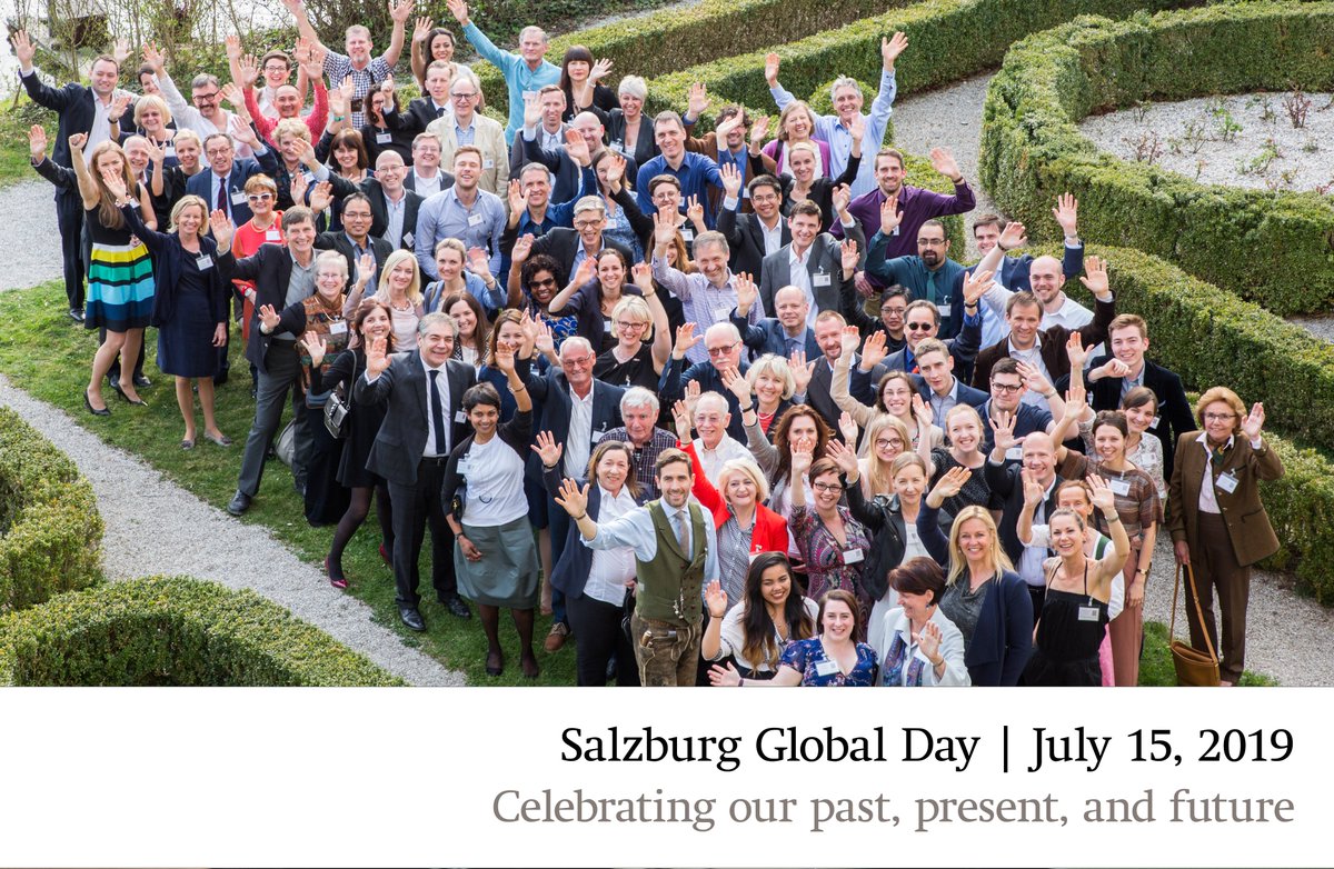 SalzburgGlobal's tweet photo. If you would like to host an event for #SalzburgGlobalDay, we will support you with the organization and help you invite local Fellows. Check out our suggested event types here: https://t.co/E2vpQ0mPpj #ShareWithSGS https://t.co/TrvnhKXntg