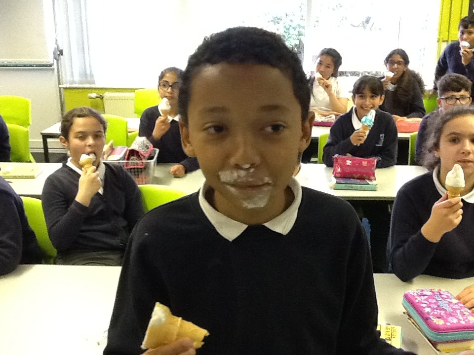 StPaulsBury's tweet photo. Thank you very much to Vision Education who sent us an Ice Cream Van to say well done to our fantastic year 6s on all their hard work recently! https://t.co/vVehE4Iklw