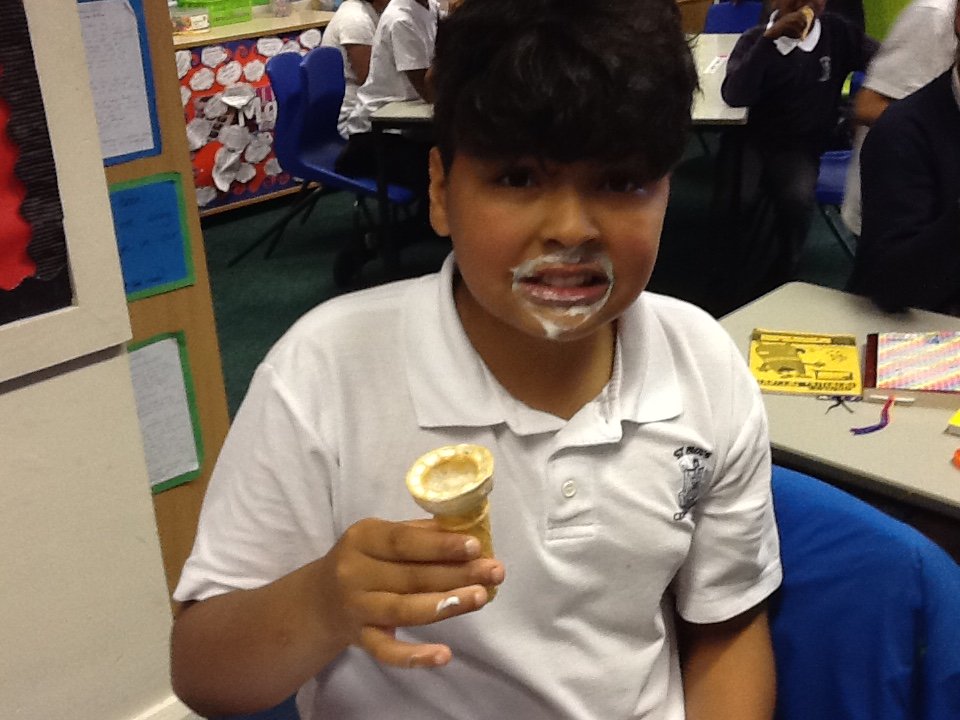 StPaulsBury's tweet photo. Thank you very much to Vision Education who sent us an Ice Cream Van to say well done to our fantastic year 6s on all their hard work recently! https://t.co/vVehE4Iklw