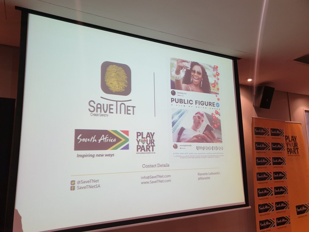 Brand_SA's tweet photo. We're talking #publicfigurefilm and the importance of cyber safety this morning with @SaveTNet and @NelsonMandela Foundation. Follow the discussion as we engage on the good, bad and the ugly of online engagement. #SaveTNet #PlayYourPart #GetInvolved @bonang_m https://t.co/dGiLqmMzHx
