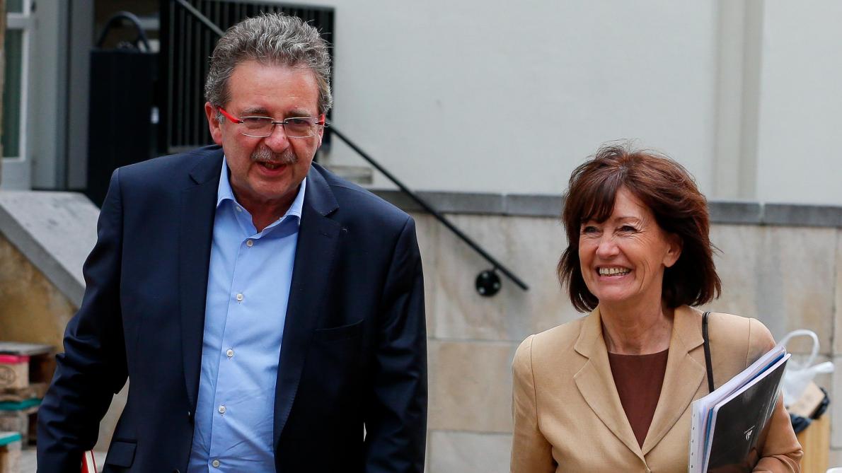 lesoir's tweet photo. Elections 2019: la coalition bruxelloise PS-Ecolo-Défi officiellement annoncée ce vendredi matin https://t.co/cF0y75jlfe https://t.co/rbKRvGrCLI