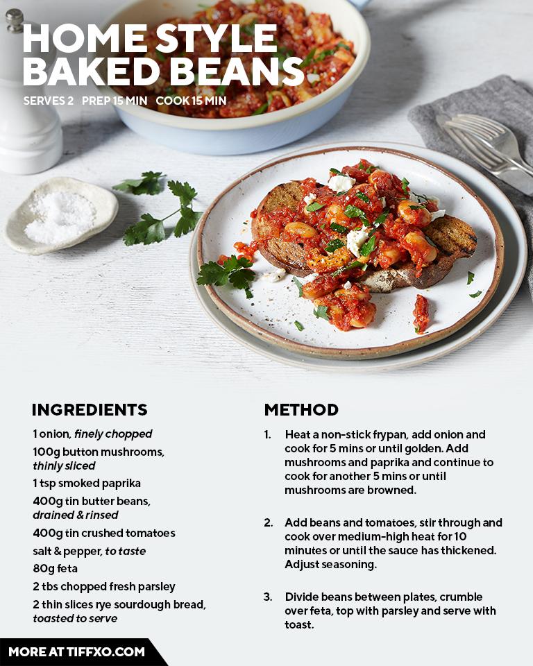 Beans, beans, the musical fruit, the more you eat, the more you... regulate your digestive system, improve your gut health and feel fuller, longer. Try this delicious winter warmer and more fun recipes just like it at TIFFXO.com