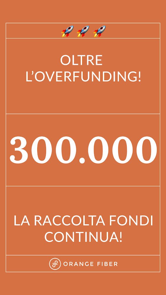 💥BREAKING NEWS💥Raccolti €307.884 e le richieste d’investimento sono in continua crescita. 
Per questo abbiamo deciso di prolungare la campagna di qualche giorno! Diventa socio anche tu a partire da € 500 su <a href="/CrowdfundmeIT/">Crowdfundme.it</a> >> crowdfundme.it/projects/orang…