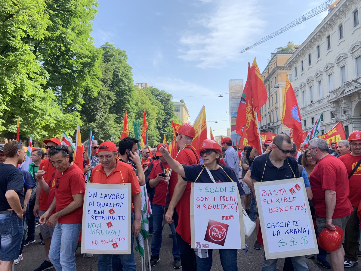 Buongiorno metalmeccanici! Alla lotta!
#14giugno #Milano #FuturoXLIndustria