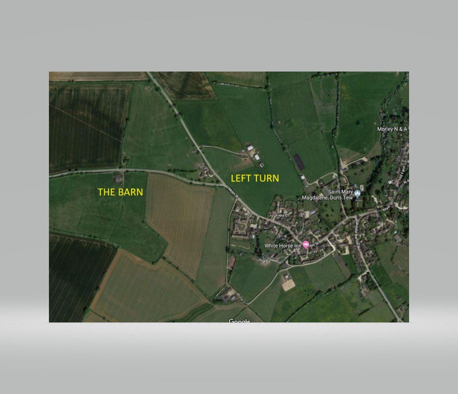 Morning! If you've never been before, here are the directions..
The postcode is OX25 6JT, sat navs can get it wrong
From Duns Tew village head out towards Great Tew. Just outside the village the road forks. Stay on the left and gate is just down there on the left by the big barn.