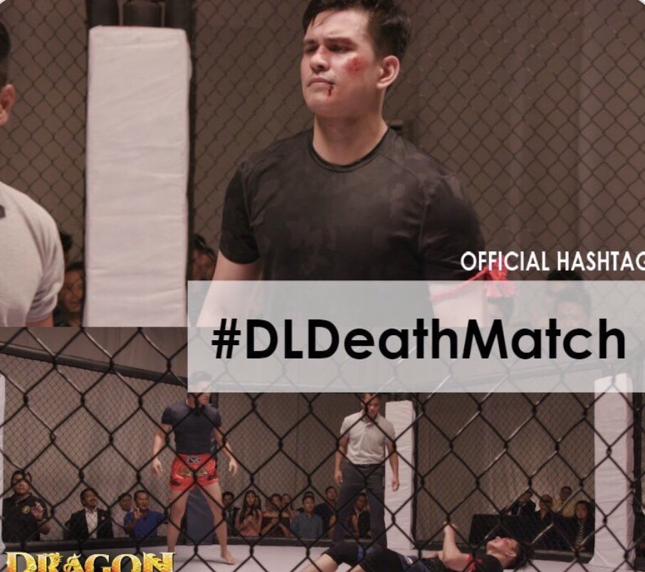 noivcalderon's tweet photo. Panalo si Michael, pero hindi siya masaya, he ignored ang presence ni Astrid. Ang sakit pa kay Michael nakita niyang hinahalikan ni Goldwyn si Scarlet after the match #DLDeathMatch https://t.co/4OC2OAPMqZ