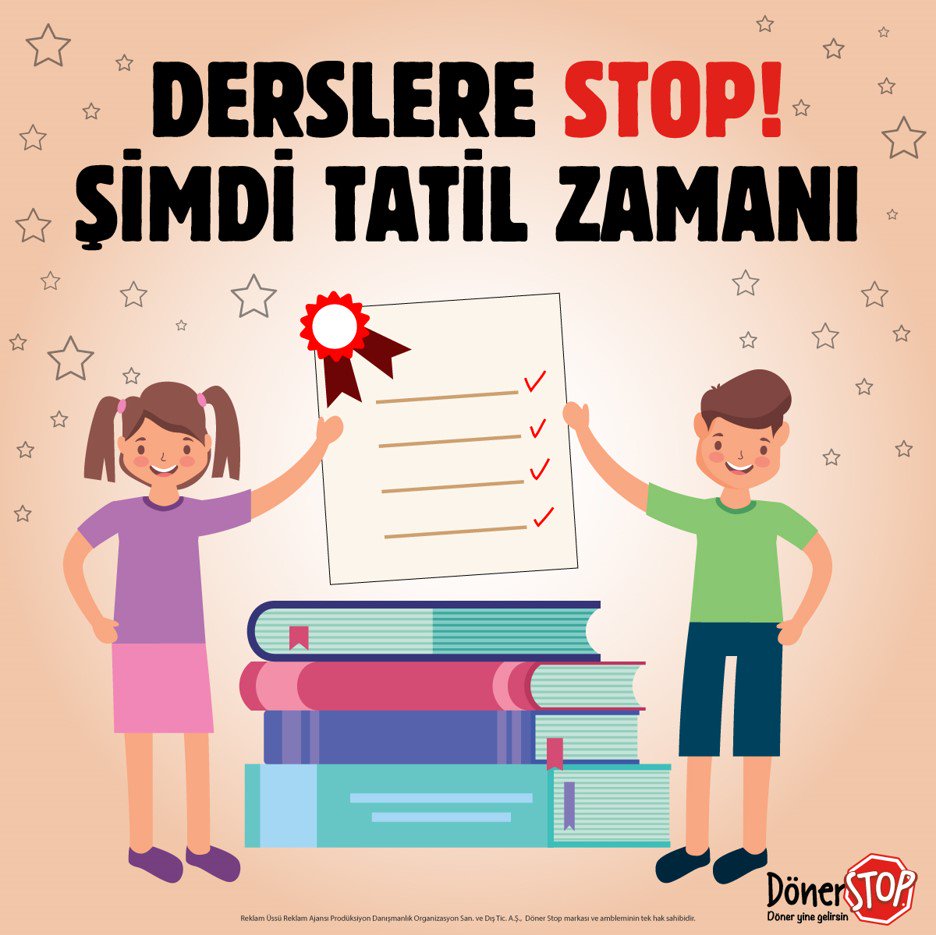 DonerStop's tweet photo. Karneler alındıysa şimdi tatil zamanı! https://t.co/6Kd5QdAdbC