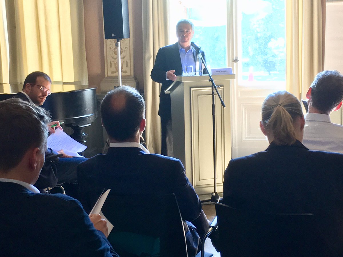Start in den zweiten Tag des #ForumGenshagen von <a href="/SGenshagen/">Stiftung Genshagen</a> und <a href="/i_montaigne/">Institut Montaigne</a> mit einer Keynote von <a href="/GMaugis/">Guy Maugis</a>, Präsident der 🇩🇪-🇫🇷 Handelskammer, Paris: „Eine Schwäche der #GAFA könnte sein, dass sie die Komplexität von #Industrie-Produkten nicht verstehen.“
#KI #Digitalisierung
