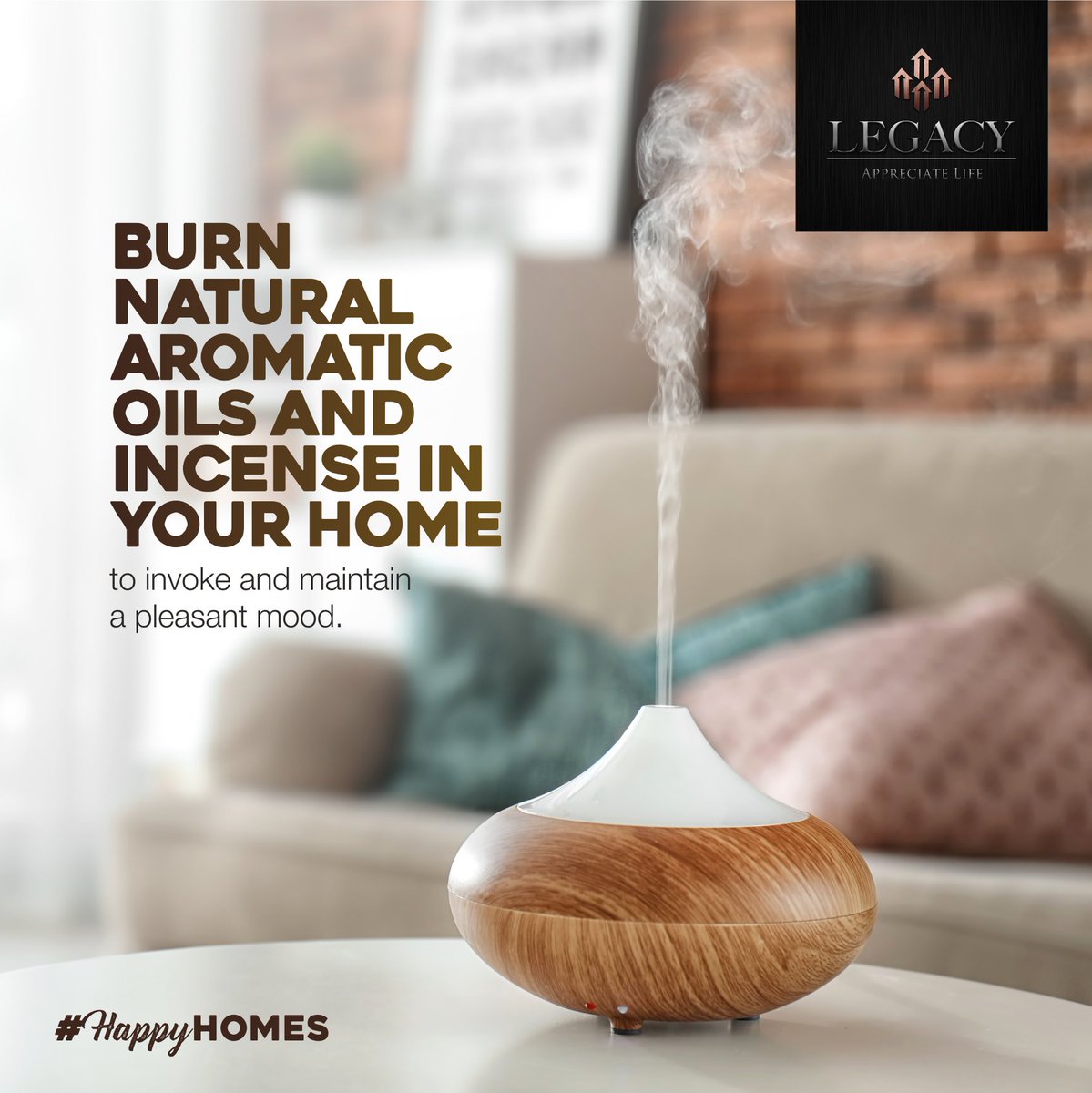 LegacyGlobal_'s tweet photo. Treat your sense of smell well!
#HappyHomes #LegacyGlobalProjects https://t.co/atZdpiEob8