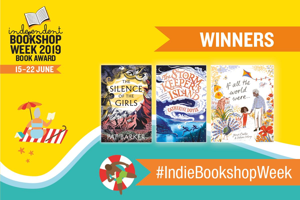 Books Are My Bag (@booksaremybag) on Twitter photo We're delighted to announce the #IndieBookshopWeek Book Award winners:
✨ The Silence of the Girls by Pat Barker
✨ The Storm Keeper’s Island by <a href="/doyle_cat/">Catherine Doyle</a>
✨ If All the World Were... by <a href="/Poetryjoe/">Joe Stevens</a>, illustrated by Allison Colpoys
Congratulations! 🎉
indiebookshopweek.org.uk/IBWBookAward We're delighted to announce the #IndieBookshopWeek Book Award winners:
✨ The Silence of the Girls by Pat Barker
✨ The Storm Keeper’s Island by <a href="/doyle_cat/">Catherine Doyle</a>
✨ If All the World Were... by <a href="/Poetryjoe/">Joe Stevens</a>, illustrated by Allison Colpoys
Congratulations! 🎉
indiebookshopweek.org.uk/IBWBookAward
