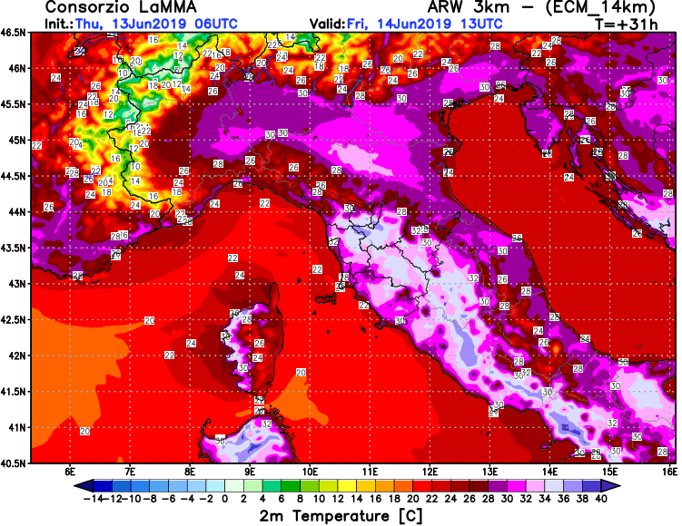 MeteoPisa's tweet photo. #meteopisa: fiammata #calda oggi con #temperature anche al di sopra dei 35°C nelle zone interne. Domani flessione dei termometri, con valori più vicini alla media del periodo.

Per il momento non vi è traccia di #precipitazioni. https://t.co/T8oRVnYJmn