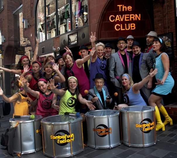 BrazilicaFest's tweet photo. So happy to welcome these guys back to our #Brazilica2019 #samba #carnival #parade! From Montauban, southern France, it's the terrific #SambaFunkFactory! Ooo lΓ , lΓ ! SAT 13 JULY 8pm #Liverpool city centre https://t.co/dA13CmA69l #brazilicafest #festival #FridayFeeling #events #RT https://t.co/7ym0aOl4E4