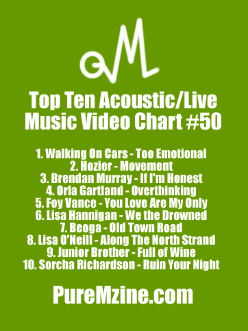 Official Music Video Chart Top 50