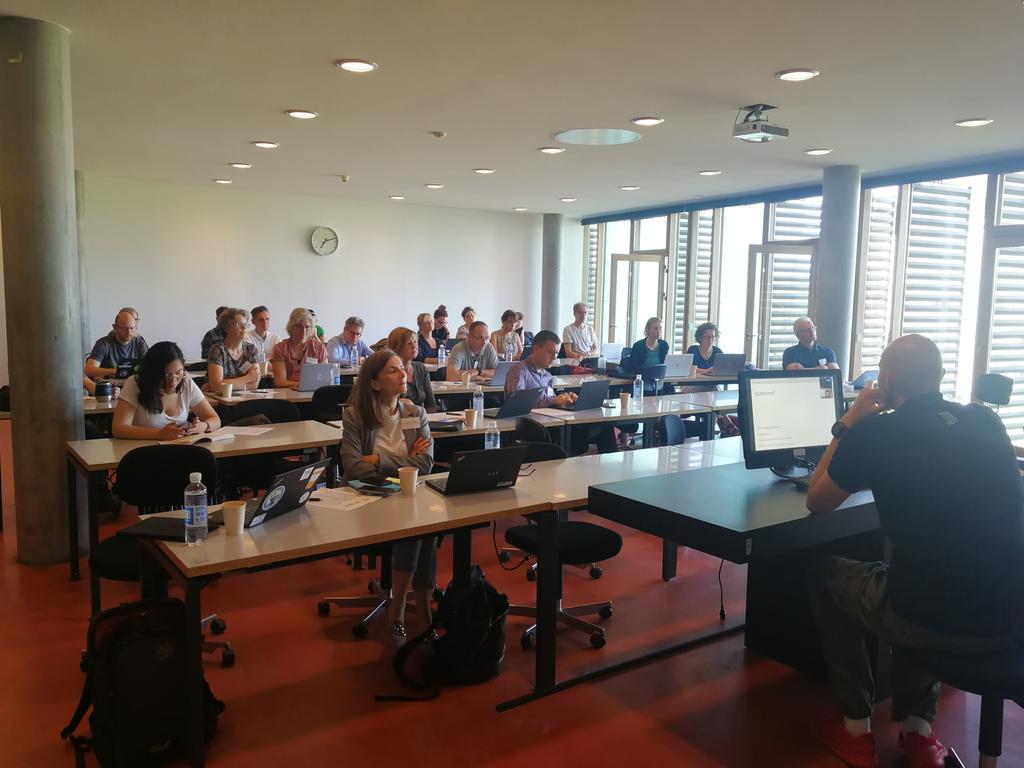mchbuss's tweet photo. A nice crowd has met up for the #RDADenmark kick-off event at @CBScph. #rda_dk #RDA_Denmark @resdatall https://t.co/i4mOVqkPWw