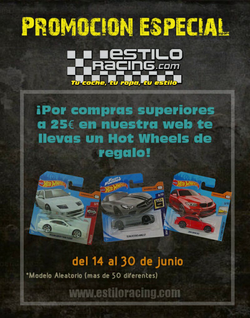 estilo_racing's tweet photo. Promocion especial!! Del 14 al 30 de junio!! https://t.co/oOhFD9NaFt
#estiloracing https://t.co/yXawAF3CcE
