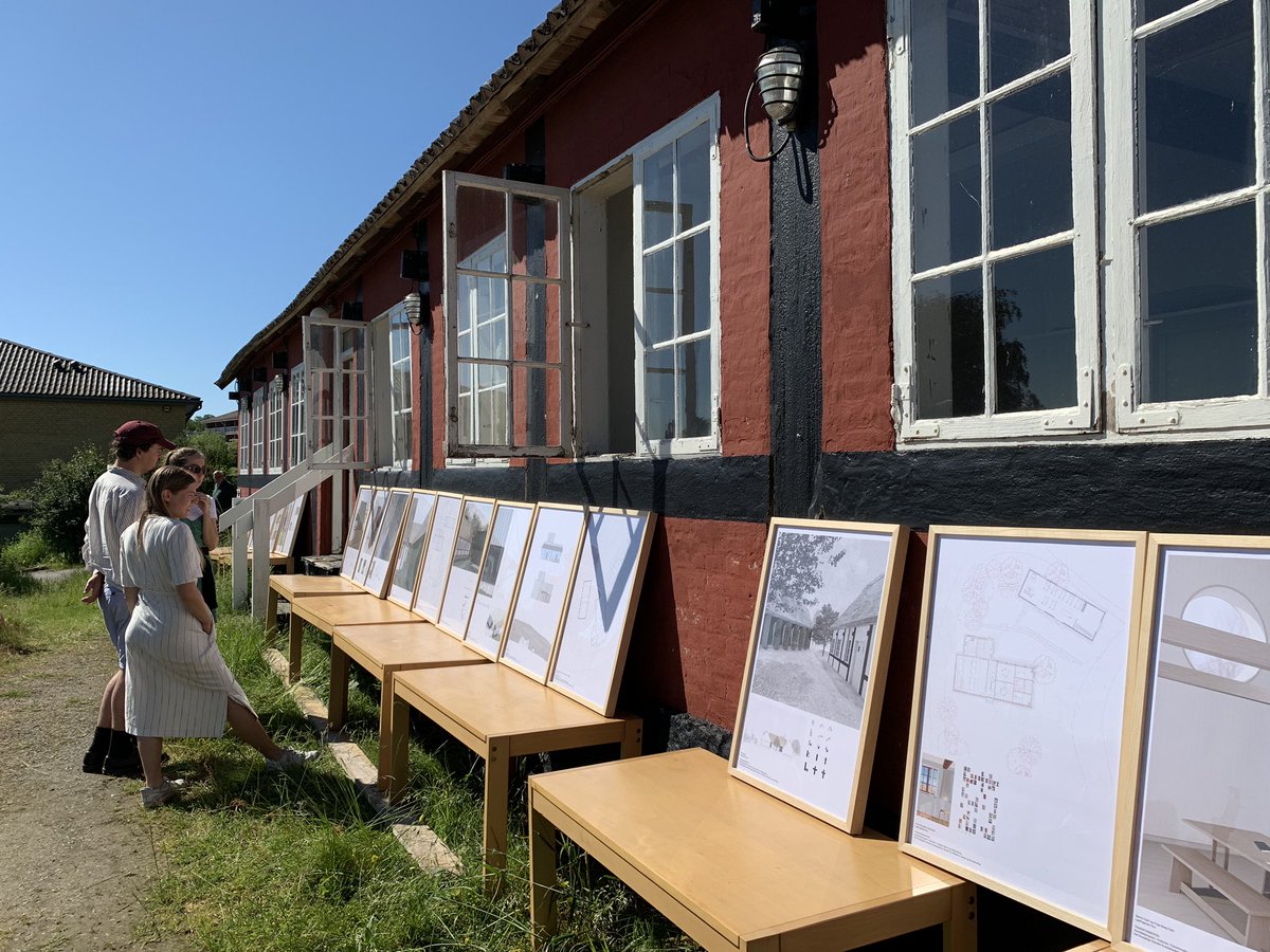 #fmdk: Hvilket forslag til transformation af et gammelt bindingsværkhus i tejn skal realiseres? Kom forbi og hør med kl 10-12 brinkevej 2a