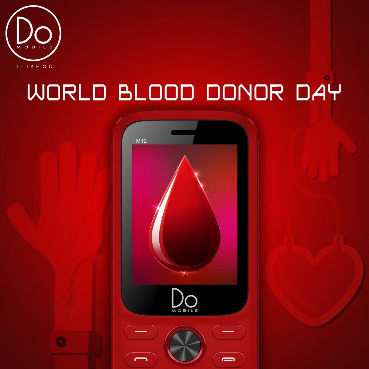 DoMobile_India's tweet photo. Blood Donation will cost you nothing but it will save a life ! 
Be a hero..Donate Blood..Save Lives
#WorldBloodDonorDay https://t.co/TCGJ3f7su4