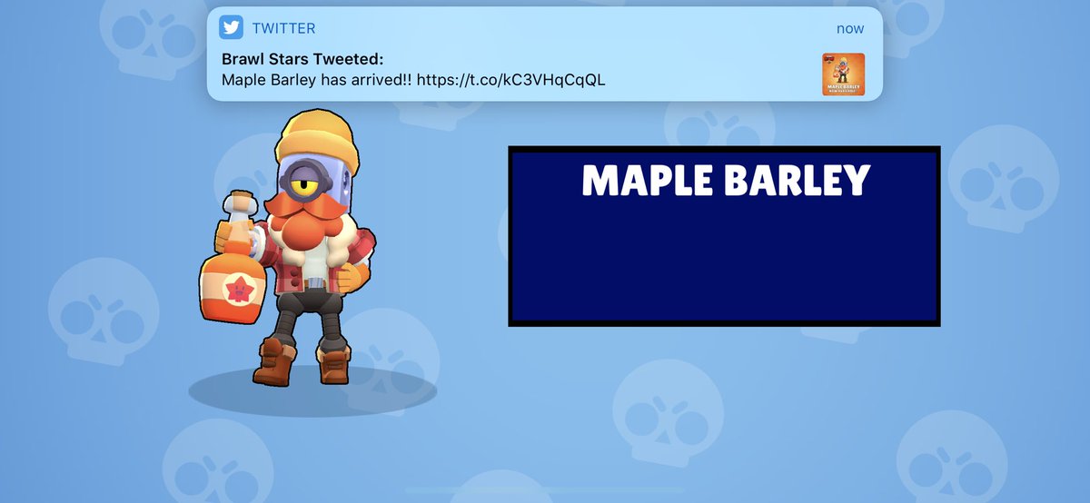 Brawl Stars On Twitter Maple Barley Has Arrived - brawl stars marple barley