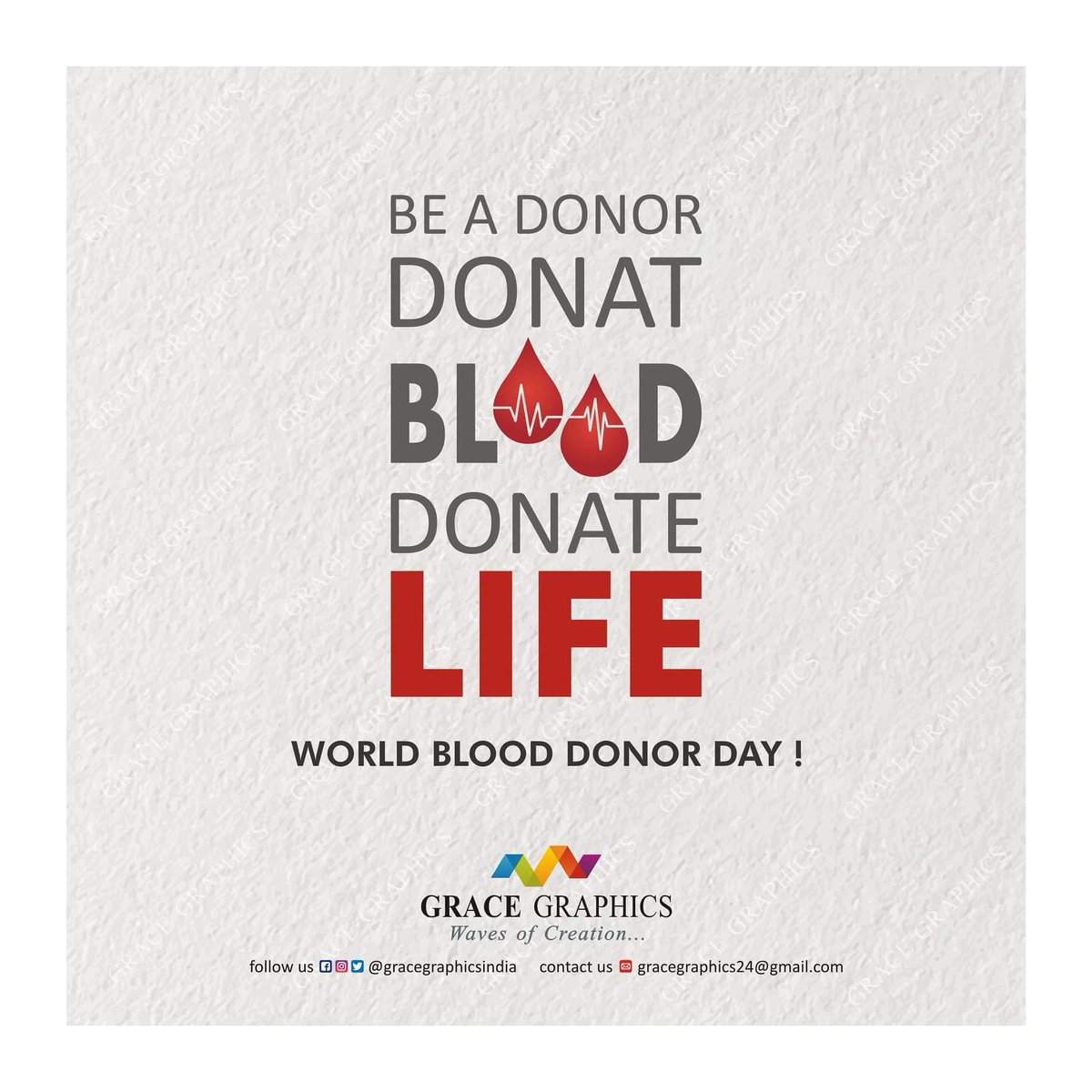 gracegraphicsin's tweet photo. #WorldBloodDonorDay #WBDD2019 #SafeBloodForAll
#blood #blooddonor #bloodbank #redcrossbloodbank #redcross #redcrosssociety
#creative #creation #logo #branding #identity #design #logo_design #graphics_disign #designing #graphics 
#gracegraphicsIndia
#jalgaon #maharashtra #india https://t.co/Ft3VSKsIrI