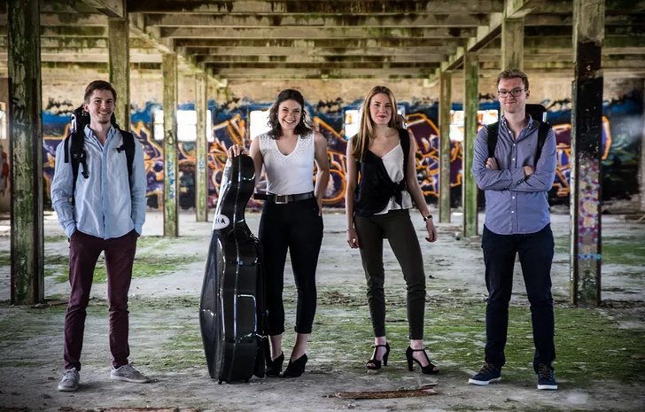 EscuelaRSofia's tweet photo. 😱¡Último concierto del #CicloDaCamera de este curso! Hoy a las 19:30h actuarán: @GoldmundQuartet , @TrioZadig y #GyldfeldtQuartett
https://t.co/SrZXLaXrLw Entradas en @ticketea https://t.co/T5uOvTVkyC