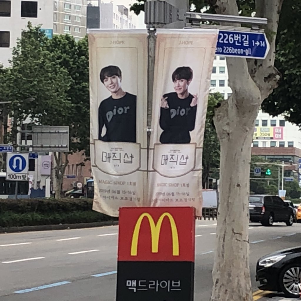 fickleshopper's tweet image. Fan Support ads and banners sightings 💜 @BTS_twt #6YearsAndForeverWithBTS #2019BTSFESTA #6YearsWithLuv