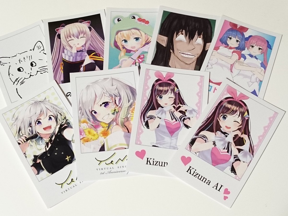 イベント会場ではエポスカード会員様限定のチェキ風カードやアクリル