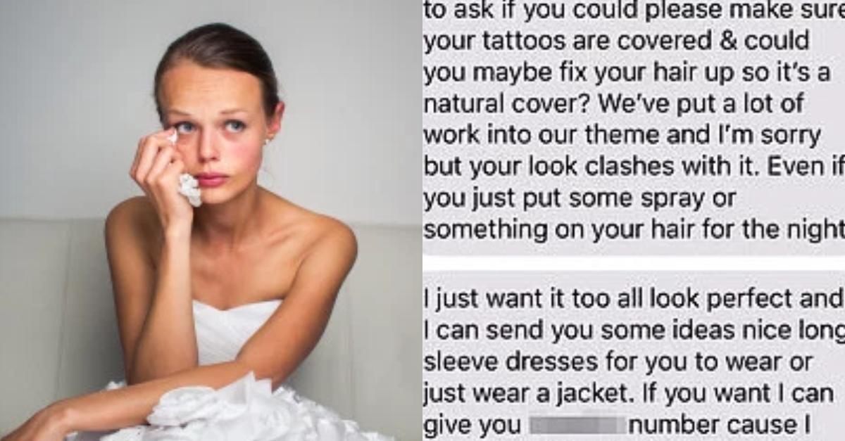 The Sun On Twitter Bridezilla Demands Guest Fixes Her Hair Or