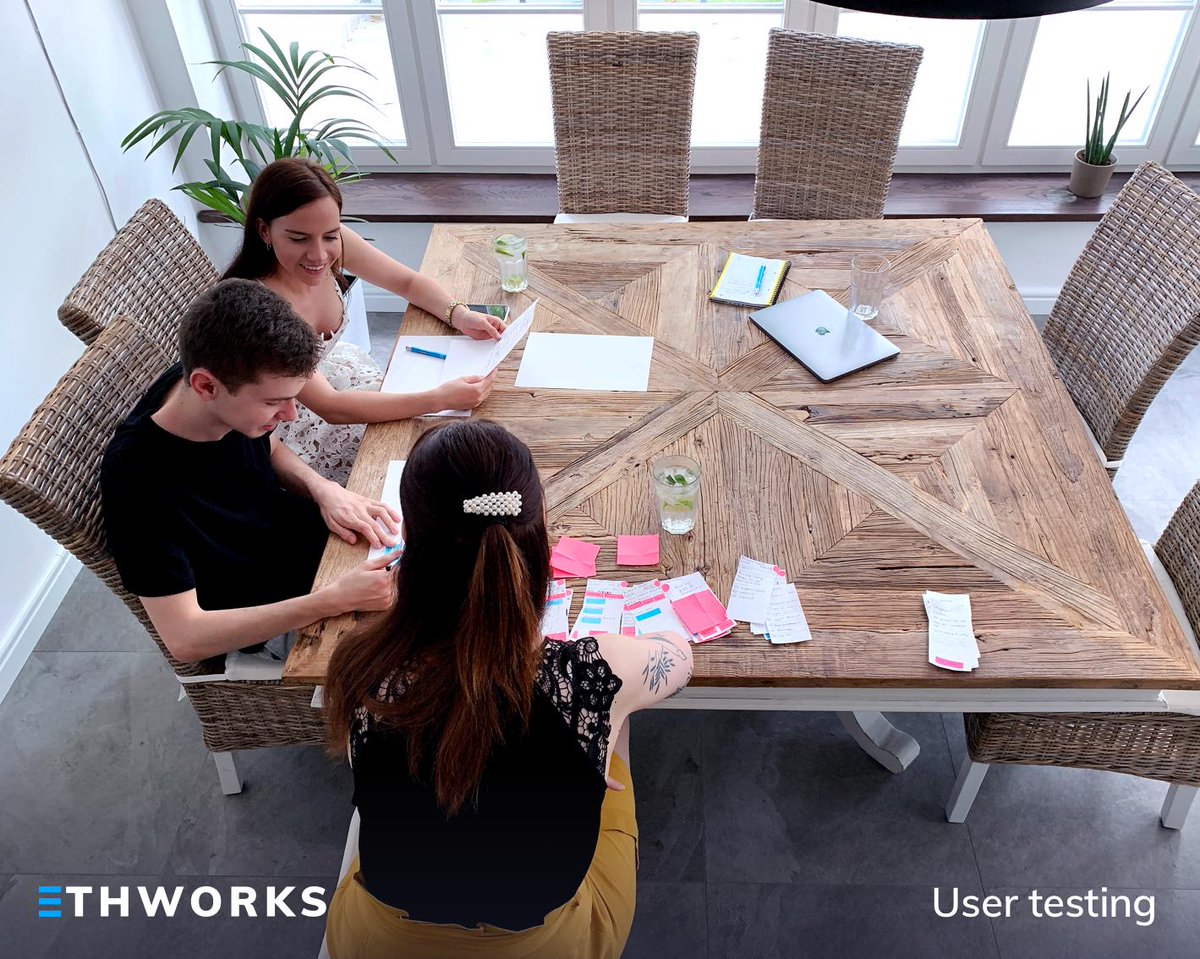 TrueFiEng's tweet photo. Capture thisπ
Two of our great designers are in the middle of user testing their idea. More info soon.
#wip #ux #usertesting #paperprototyping #ethworks https://t.co/x51LkpZdvL