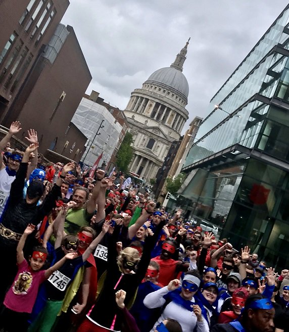 holt_ea's tweet photo. Thanks to everyone for their support in Yesterday's @superheroincity event. We managed to raise over £400 for @RichardHouseCH and managed to keep up with Bananaman too!! #hareandturtle #cowabunga #pizzatime https://t.co/SBIIfW8eqR