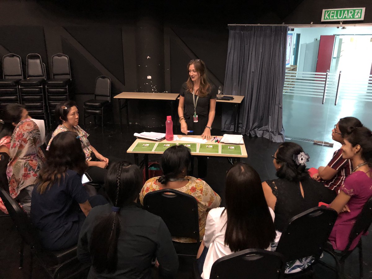 Our CPD this afternoon focussed on improving children’s comprehension skills. Kudos to <a href="/kela_jo/">Keilah Lees</a> and the reading committees for running the workshop !! 👏👏👏 <a href="/PavitrraS/">Pavitrra Sugamaran</a> <a href="/bailey_ria/">RiaB</a> <a href="/MedcalfPeta/">Peta Medcalf</a> <a href="/MissSRHutchins/">Sarah Hutchins</a> &amp; Ms Lyanne. #HIS_learning #ReadingSkills