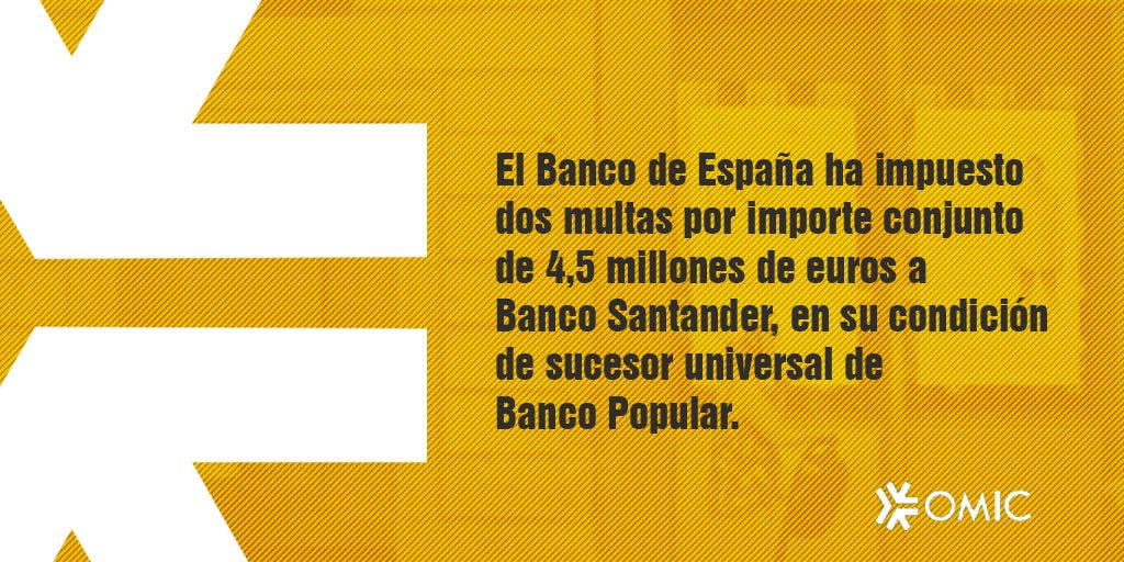 Cometieron dos infracciones muy graves tipificadas en la ley sobre disciplina e intervención de las entidades de crédito. | #bancos
elconfidencial.com/empresas/2019-…
Fuente: <a href="/elconfidencial/">El Confidencial</a>