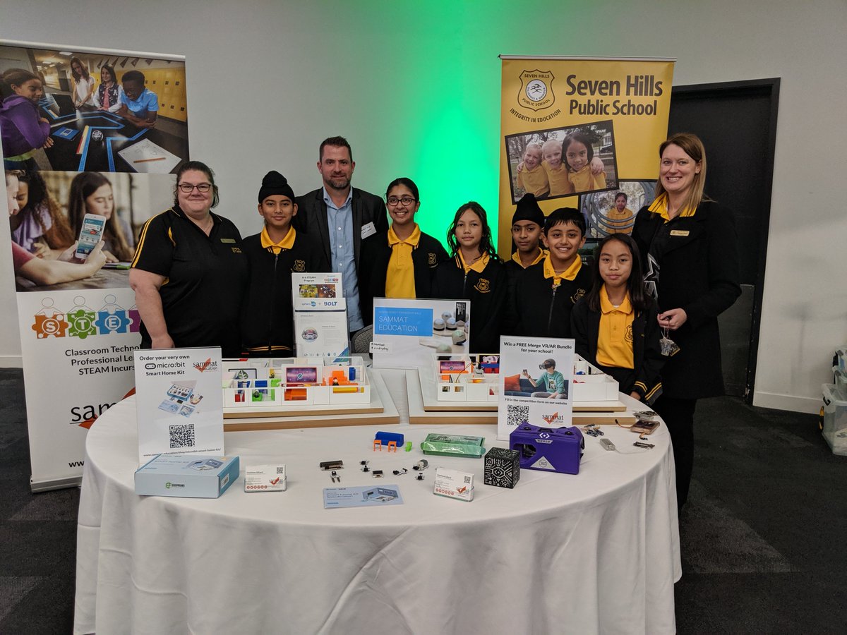 We made it! What a proud principal moment. Hours of work...4x3D printers and lots of micro:bits. Seven Hills kids are amazing #robotball #vividsydney