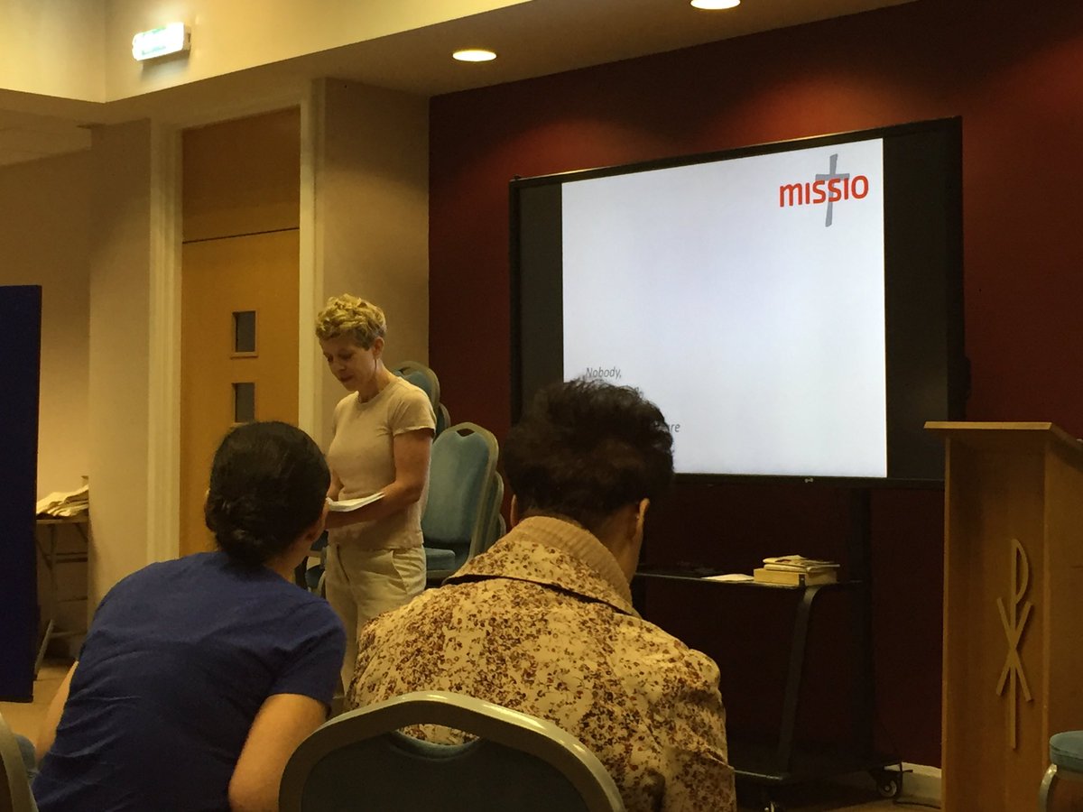 acceUK's tweet photo. Starting our final morning with Claire from @MissioUK “no-one no-where is out of reach ...” https://t.co/kltYXQglgO