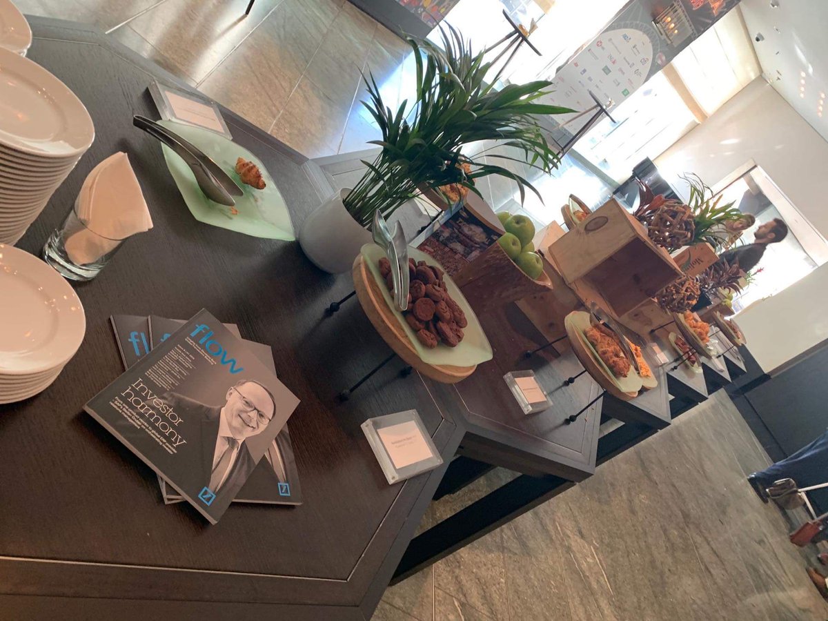 Clarissadann's tweet photo. Well here is a tasty breakfast from #TXFGLOBAL on the third day of this buzzing Export Finance summit. Our new flow magazine from @TalkGTB seems to be going well! https://t.co/ctuTYgvt8M