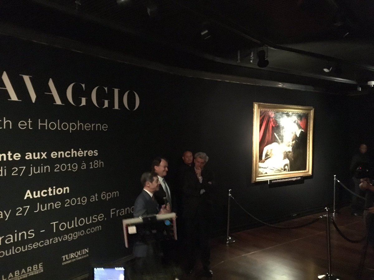 FennMathilde's tweet image. Judith et Holopherne de #Caravage à @Drouot, sacrée matinée! @labarbetoulouse @CabinetTurquin @SylvieRobaglia