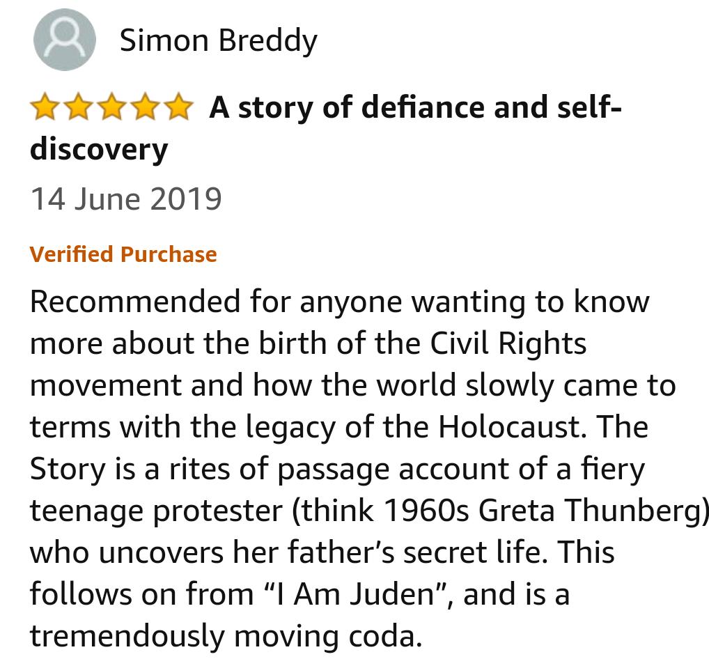 Thrilled by another 5 stars review of THE BALLAD OF LIBERTY SIEGLER. #EichmannTrial #Holocaust #IzzyYoung #BeatnikRiot #WashingtonSquare #ComingOfAge #NewYork