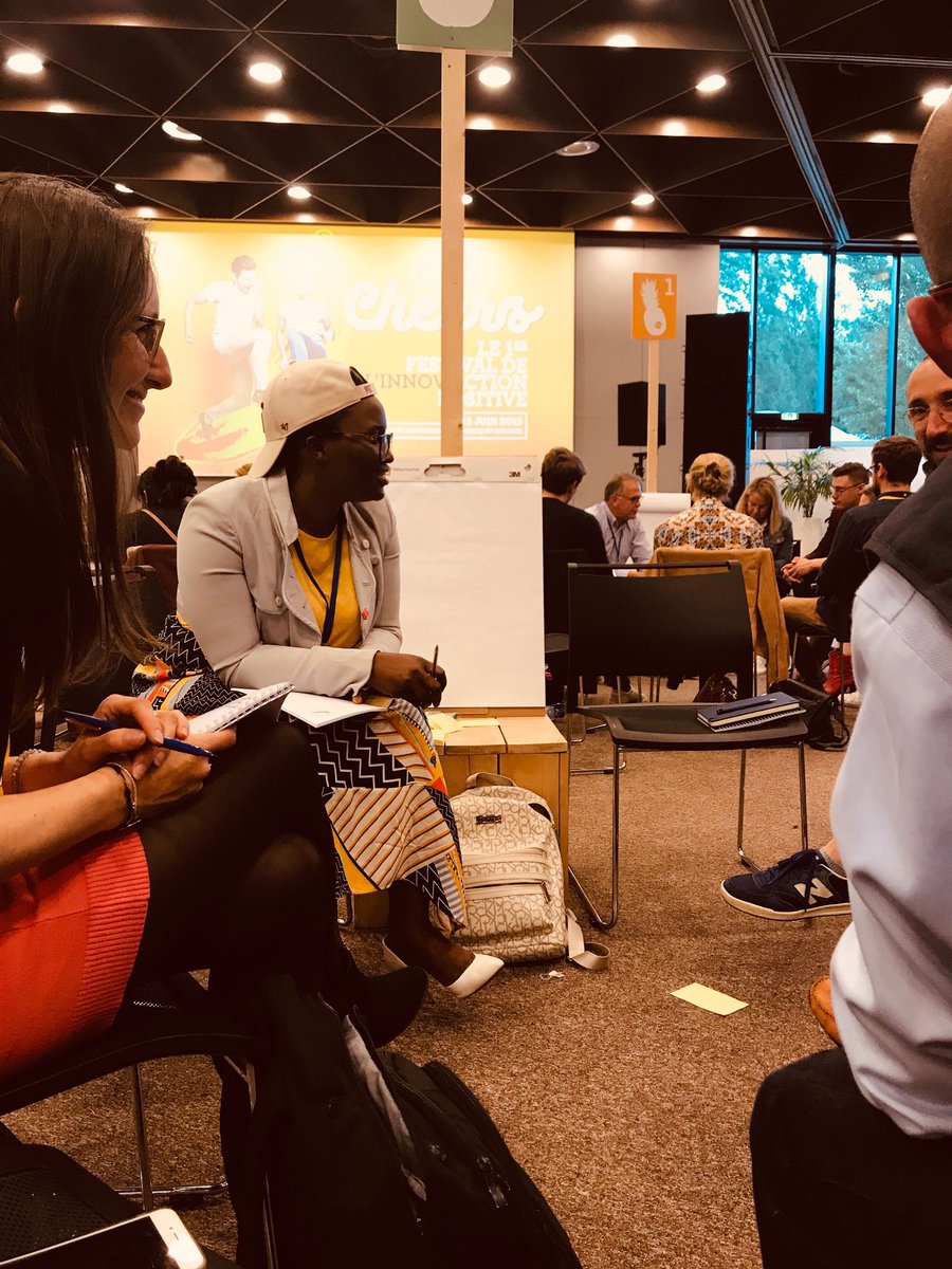 Ce fut un plaisir pour moi d'être intervenante au 1er festival innovaction positive lancé par <a href="/Cheerslemvmt/">Cheers le Mouvement</a>. Une journée super riche en partage. Une preuve que l'intelligence collective est une arme de construction massive.